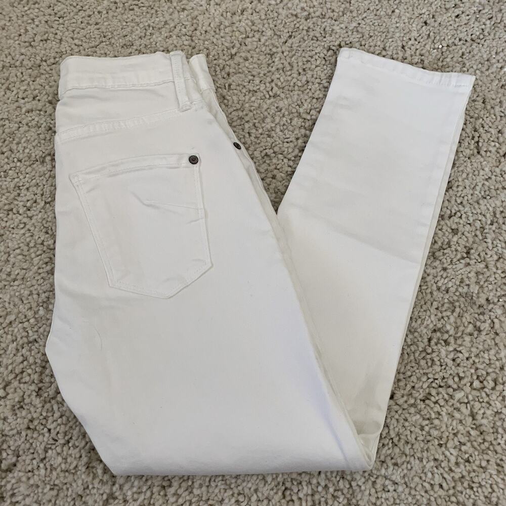 James Jeans High Class Skinny Womens Size 25 (24x23) White Denim